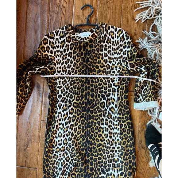 Philip Lim 3-1 sculpted leopard print dress, 100% cotton, size M - Picture 11 of 14